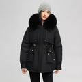 Detachable-liner parka/padded jacket (3-way wear)